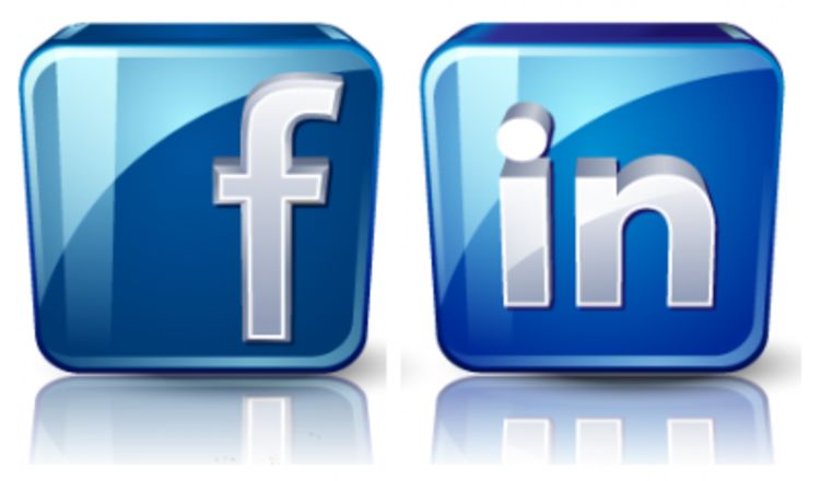 Facebook en LinkedIn